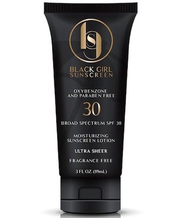 Black Girl Sunscreen Moisturizing Sunscreen Lotion SPF 30, $15.99