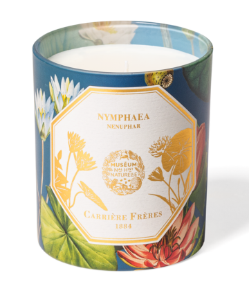 Carriere Freres Waterlily Candle Nymphaea, $85