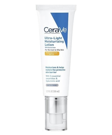 CeraVe Ultra-Light Moisturizing Lotion SPF 30, $17.99