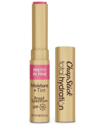 Chapstick Total Hydration Moisture + Tint SPF 15, $7