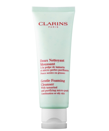 For Oily Skin: Clarins Gentle Foaming Cleanser with Tamarind, $26