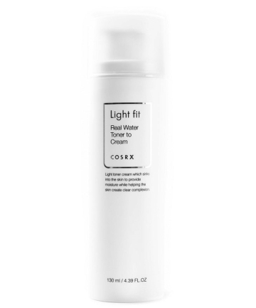 Cosrx Light Fit Real Water Toner to Cream, $21