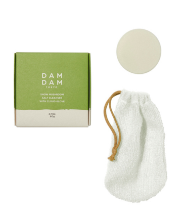 DamDam Snow Mushroom Salt Cleanser, $47