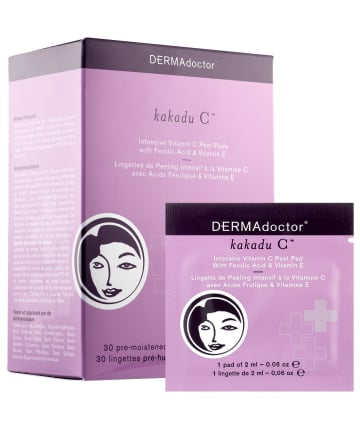 DermaDoctor Kakadu C Peel Pads with Ferulic Acid & Vitamin E, $78