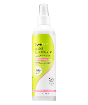 DevaCurl No Comb Detangling Spray, $20