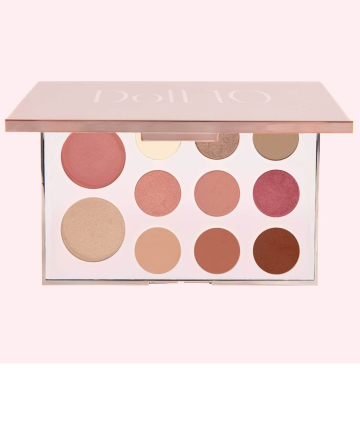 Doll 10 Rose Brilliance Face & Eye Palette, $44