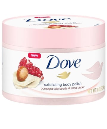 Dove Exfoliating Body Polish Pomegranate Seeds & Shea Butter, $5.94