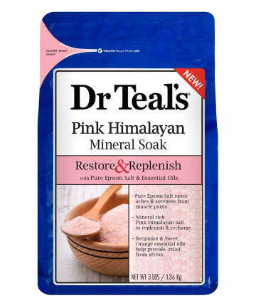 Dr. Teal's Restore & Replenish Pure Epsom Salt Soak, $4.89