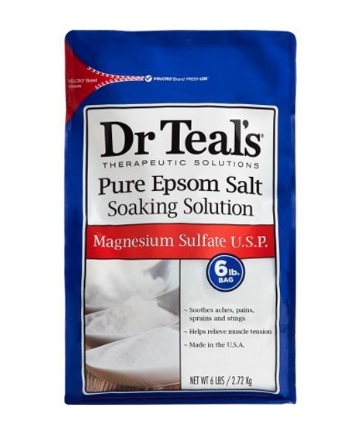 Dr. Teal's Pure Epsom Salt Therapeutic Soak, $4.97