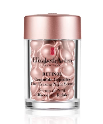 Elizabeth Arden Retinol Ceramide Capsules Line Erasing Night Serum, $48