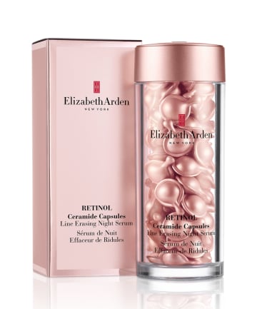 Elizabeth Arden Retinol Ceramide Capsules Line Erasing Night Serum, $84