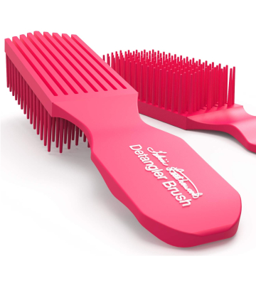 Felicia Leatherwood Detangler Brush in Pink, $16.99