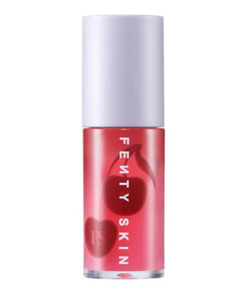 Fenty Skin Cherry Treat Conditioning + Strengthening Lip Oil, $24