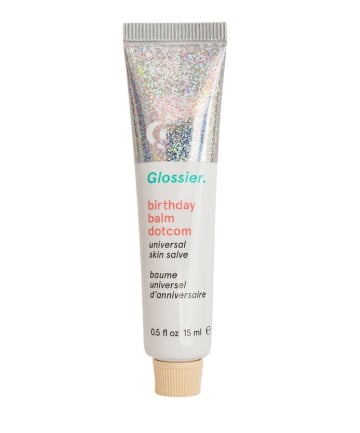 Glossier Balm Dotcom in Birthday, $12