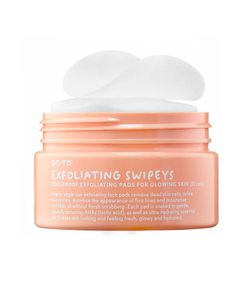 Go-To Exfoliating Swipeys, $35