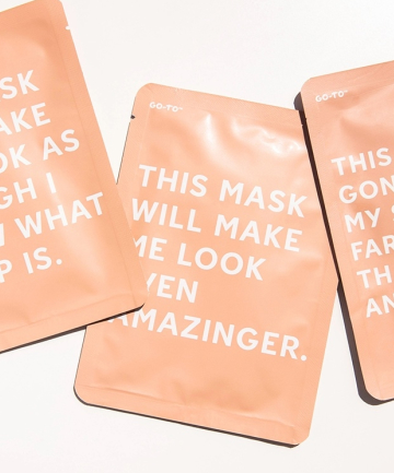 Go-To Transformazing Sheet Mask, $45 for 6