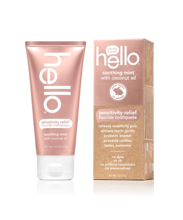 Hello Sensitivity Relief Toothpaste, $4.99