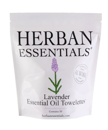 Herban Essentials Towelettes, $5.60