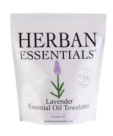 Herban Essentials Towelettes, $5.60