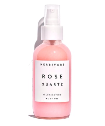 Herbivore Rose Quartz Illuminating Body Oil, $48