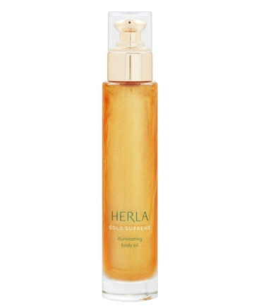 Herla Gold Supreme Illuminating Body Oil, $50