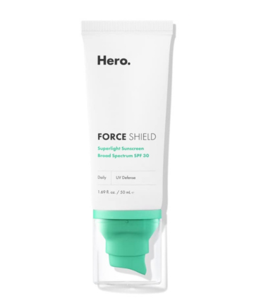 Hero Cosmetics Superlight Sunscreen SPF 30, $19.99