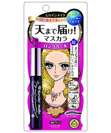 Isehan Kiss Me Heroine Make Long and Curl Mascara Super Waterproof, $11.89