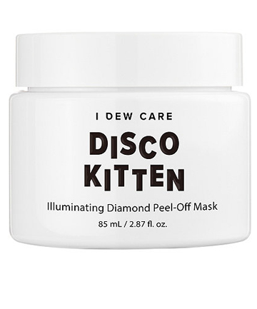 I Dew Care Disco Kitten Illuminating Diamond Peel-Off Mask, $23