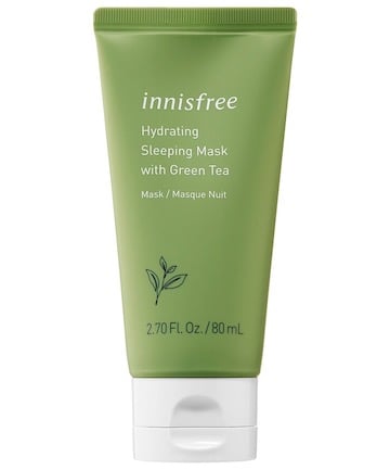 Innisfree Green Tea Hydrating Sleeping Mask, $20