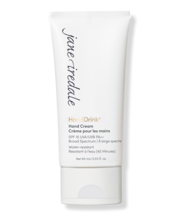 Jane Iredale HandDrink Hand Cream SPF 15, $29