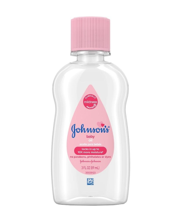 Johnson's Baby Oil, $4.99