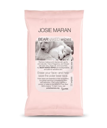 Josie Maran Bear Naked Wipes, $12