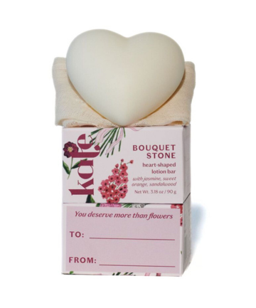 Kate McLeod Bouquet Stone Lotion Bar, $38