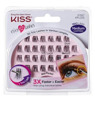 Kiss Ever EZ Trio Lash, $4.99