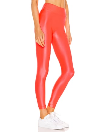 Koral Lustrous Infinity High Rise Legging in Guava, $80 