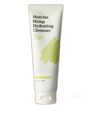 KraveBeauty Matcha Hemp Hydrating Cleanser, $16