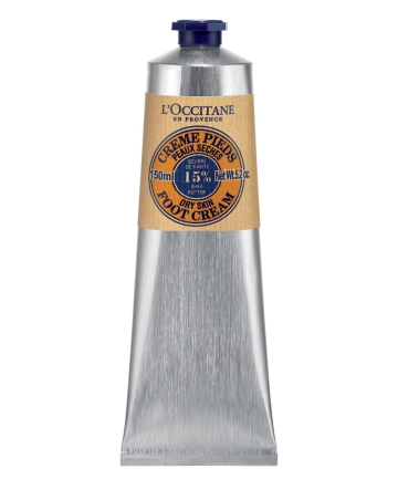 L'Occitane Shea Butter Foot Cream, $12 