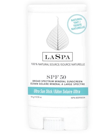 LASPA SPF 50 Ultra Sunscreen Stick, $18.99