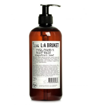 L:a Bruket 194 Hand & Body Wash Grapefruit Leaf, $37