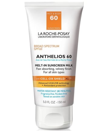 La Roche-Posay Anthelios 60 Melt-In Sunscreen Milk, $35.99