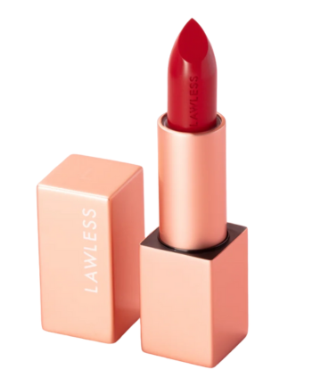 Lawless Forget The Filler Satin Cream Lipstick in Who's That Lady, $28