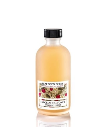 Leaf Seed Berry Strawberry Exfoliating Facial Toner, $24