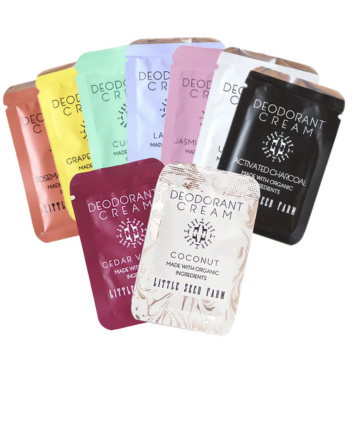 Little Seed Farm Organic Deodorant Cream Pouches Travel Pack, $20 for 9 pouches