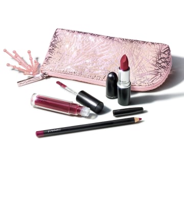 M.A.C. Firewerk It Lip Kit, $39.50