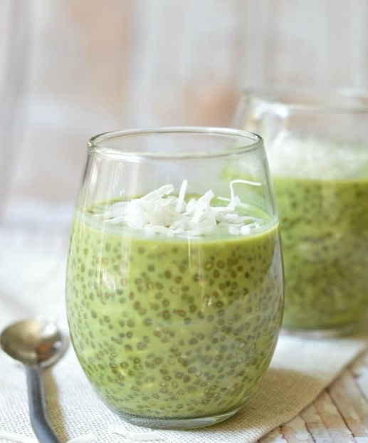 Matcha Green Tea Chia Seed Pudding