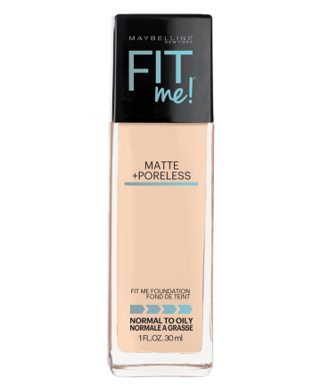 Maybelline New York Fit Me Matte + Poreless Foundation, $8