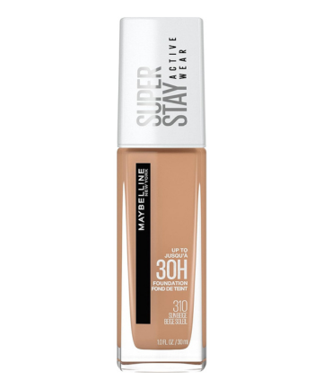 Maybelline New York Super Stay Longwear Liquid Foundation in 310 Sun Beige, $10.98