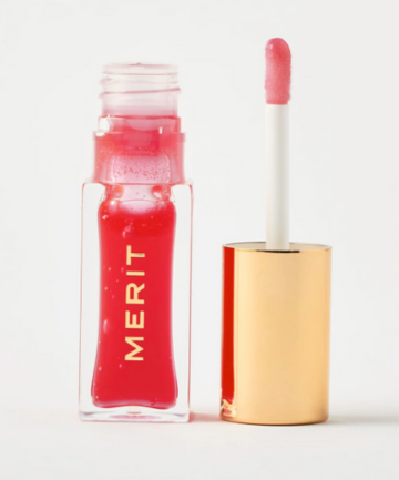 Merit Shade Slick Tinted Lip Oil in Falcon, $24