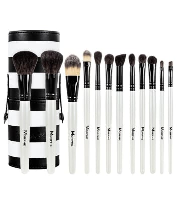 Morphe Set 706 — 12 Piece Black and White Travel Set, $25