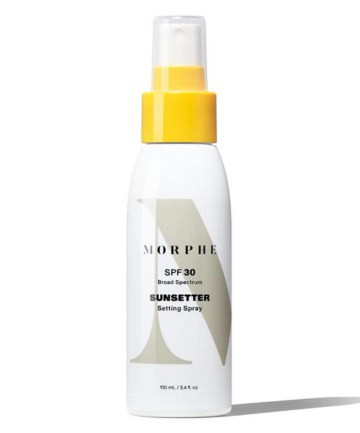 Morphe Sunsetter Broad Spectrum SPF 30 Setting Spray, $18